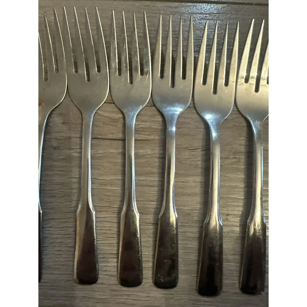 Oneida FRIENDSHIP Salad Fork‎ Lot 6 Forks Wm A Rogers Stainless